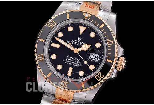  RLST-41-0001W BP 904L Steel/18K Wrapped Gold 2020 41mm Submariner 126613LN SS/YG Black VR 3235