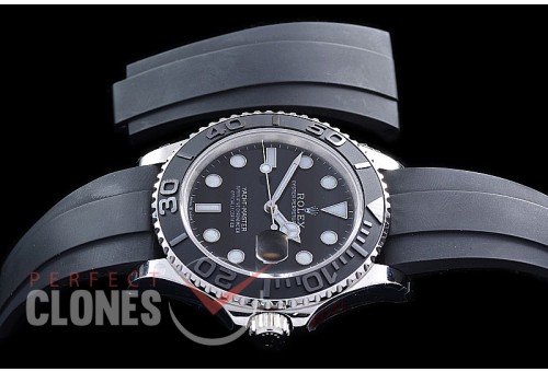 RYM-42-003S GMF V3 904 Steel 2019 Yachtmaster 42 Falcon Eye 226659 Men Oysterflex CER/SS/RU Black VR 3235 