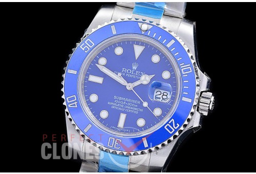 0 0 0 0 RLSS00803 NF V8 Submariner 116619LN SS/SS Blue A-2836 - Special Offer