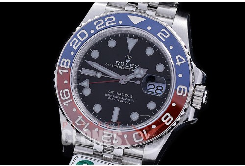 0 0 0 0 0 RLGS00953J CF 904L Steel GMT 126710BLRO Pepsi SS/SS/Jubilee Black VR 3285 CHS