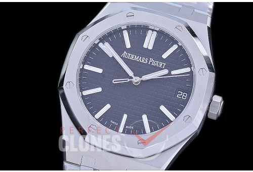 AP15510-052 TOP-F AP15510ST 50th Anniversary Royal Oak Automatic SS/SS Black Asian Clone DD Calibre 4302 28800bph