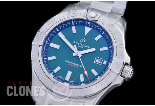 0 0 0 0 0 0 BLSA-44-305 ANF/OXF Avenger Automatic 44mm SS/SS Green Sticks Asia 2824