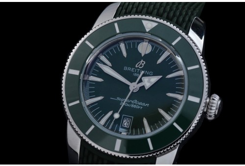 0 0 0 0 0 0 0 BLSF-H42-102 ANF/OXF Heritage B31 Automatic SS/RU Green A-2824 Bundle with Mesh Bracelet