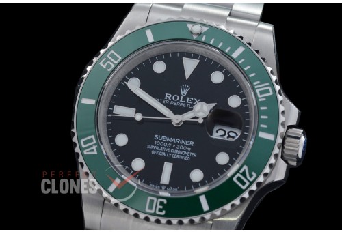 0 0 0 0 0 0 0 0 RLS-41-0072 QF 904L Steel 2020 41mm Submariner 126610LV SS/SS Black DD 3235 72 Hrs Reserve 
