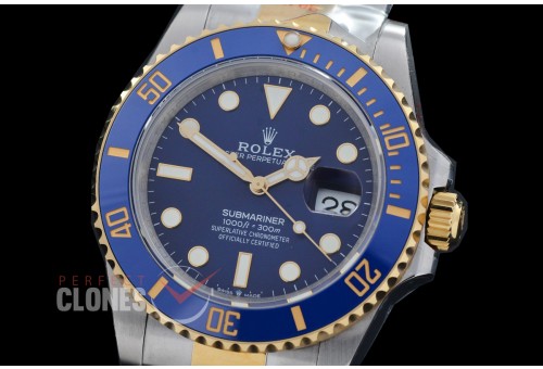 0 0 0 0 0 0 0 0 RLST-41-0072 QF 904L Steel 2020 41mm Submariner 126613LB SS/YG Blue DD 3235 72 Hrs Reserve 