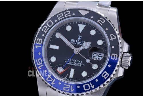 0 0 0 0 0 0 0 0 0 RLGS00702 QF 904L Steel GMT 126710BLNR Batman SS/SS/OYS Black DD 3285 CHS - 72 Hours Power Reserve 