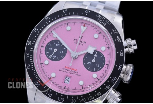 TUBBC-103J ZF Black Bay Chrono M79360N-0019 SS/SS Pink A-7750 