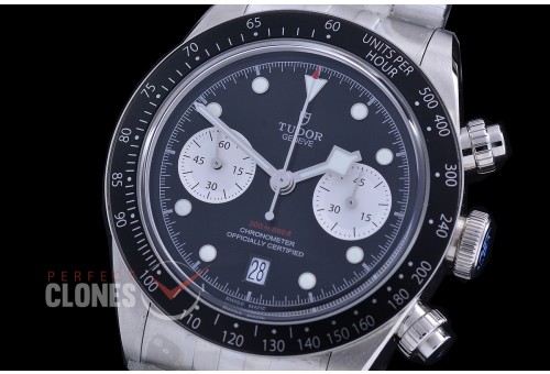 TUBBC-102J ZF Black Bay Chrono M79360N-0013 SS/SS Black A-7750 
