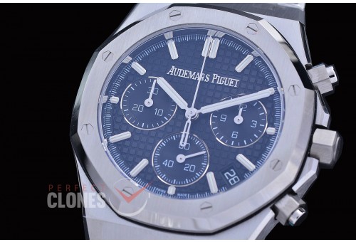 AP26240-012 DDF Royal Oak Chronograph 26240 SS/SS Black DD-4401, 1-1 Replication 