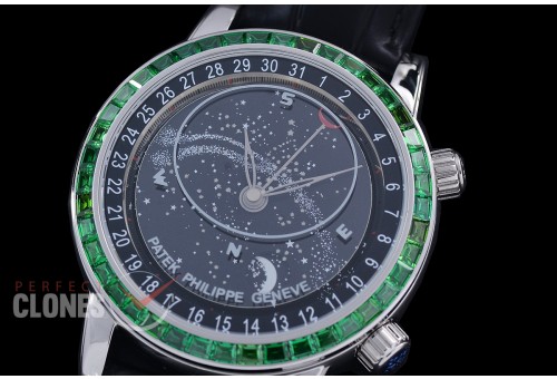 PPCL-6104-101 3KF Celestial Grand Complication 6014 SS/LE Black Asian Custom Calibre 240 LU CL