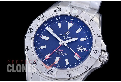 0 0 0 0 0 0 BLSA-44-101 ANF/OXF Avenger Automatic GMT Code Red 44mm SS/SS Black Sticks Asia 2836