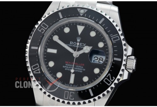 0 0 0 0 0 0 RLSD00881 QF 43mm Sea Dweller 4000 126600 SS/SS Black DD 3235 72 Hrs Reserve - Free Spung Movement