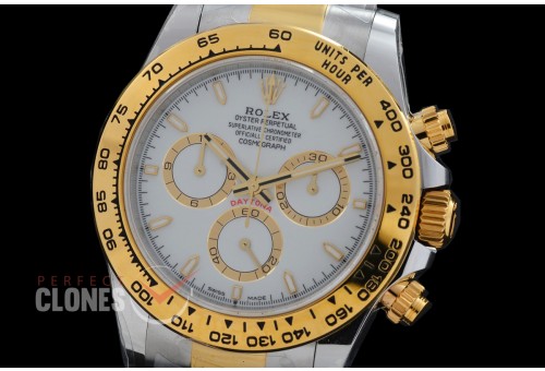 0 0 0 0 0 0 0 RLDT-126503-011 UFO-F 904L Steel Daytona 126503 SS/YG White Sticks 4131 1-1 Free Sprung Balance Superclone - 72 Hours Power Reserve Movement 
