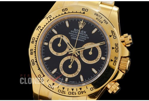0 0 0 0 0 0 0 RLDF-126508-012 UFO-F 904L Steel Daytona 126508 YG/YG Black Sticks 4131 1-1 Free Sprung Balance Superclone - 72 Hours Power Reserve Movement 