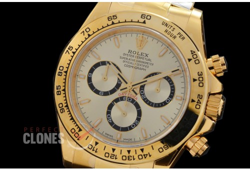 0 0 0 0 0 0 0 RLDF-126508-015 UFO-F 904L Steel Daytona 126508 YG/YG Gold Sticks 4131 1-1 Free Sprung Balance Superclone - 72 Hours Power Reserve Movement 