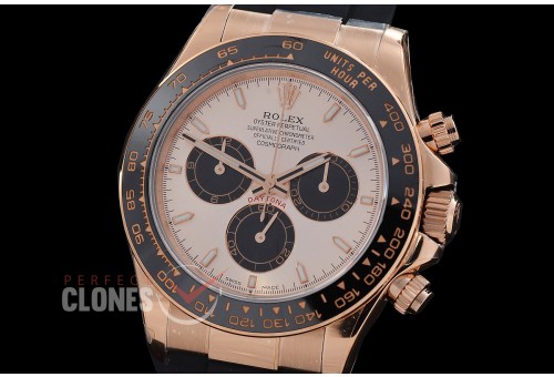 0 0 0 0 0 0 RLDFR-126515-106RW QF 904L Steel Daytona 126515LN RG/CER/RU Rose Gold Sticks 4131 Superclone - 72 Hours Power Reserve Movement / Extra Weighted