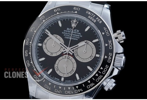 0 0 0 0 0 0 RLDS-126519-102RW QF 904L Steel Daytona 126519LN SS/RU Black Sticks 4131 Superclone - 72 Hours Power Reserve Movement / Extra Weighted