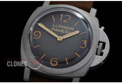 0 0 0 0 0 0 0 0 PN1628Q01 HWF Pam 1628 Q Series Luminor 1950 3 Days SS/LE Black P-3000 Superclone