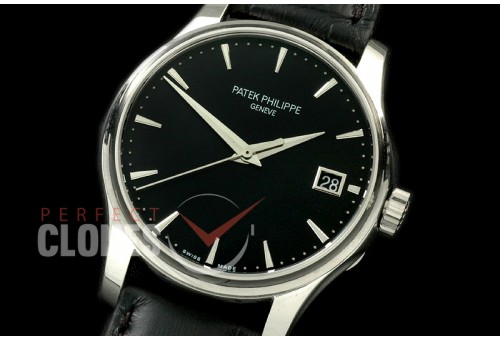 PP00802 5227 Calatrava Auto SS/LE Black Miyota 9015/Calibre 324