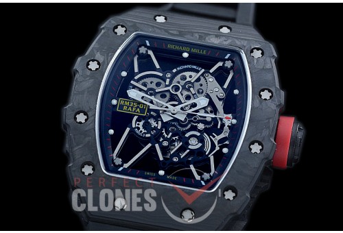 0 0 0 RM035-02-016 KVF RM035-02 Rafal Nadal Tourbillon NTPT/RU Skeleton Customized Movt