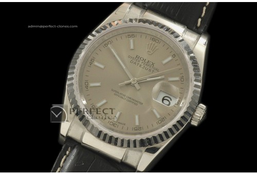 RDJMS1010LE Grey Dial Stick Markers Swiss Eta 2836-2