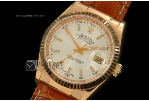 RDJMF10106 LE Silver Dial Stick Markers Swiss Eta 2836-2