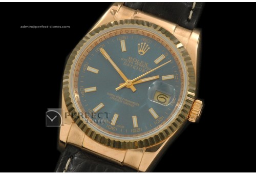RDJMF10103 LE Blue Dial Stick Markers Swiss Eta 2836-2