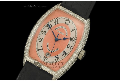 FMCR10016 Chronometro Men Diamond/WG Salmon Eta 2824-2