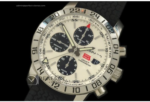 CP10042 Mile Miglia GMT Chrono SS/LE White/Black A-77528800bph