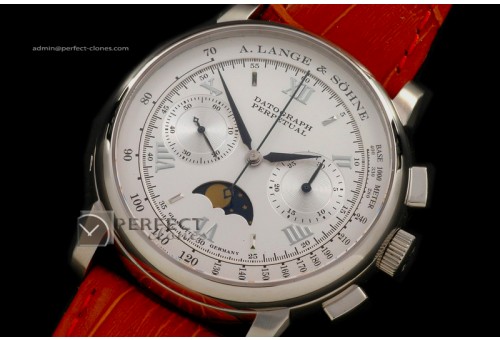 AL10009 Datograph Chrono/Moon Phase White Working M/Chronos