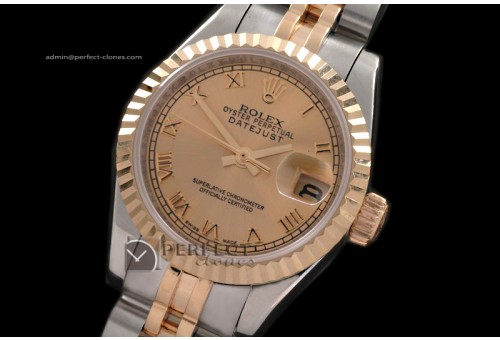 RDJLT00125 TT Jubilee Gold Roman Swiss Eta 2671-2