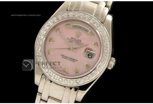 RLDDS10086 SS Masterpiece MOP Pink Dial Diam Markers/Bez Eta 283