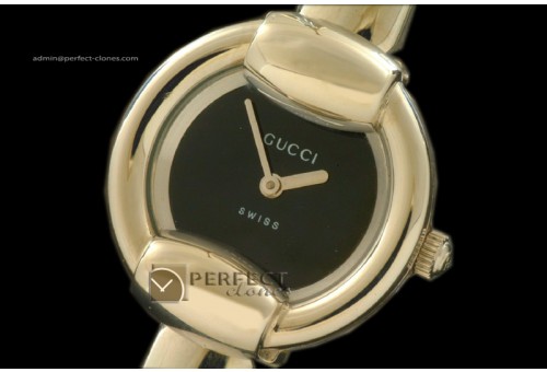 GU1002Ladies Collection 140Series SS Black Swiss Qtz