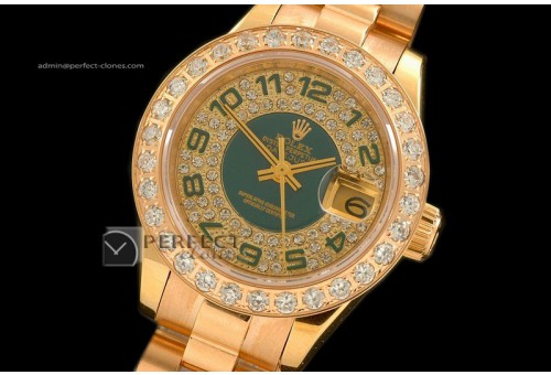 RDJLF01001 FG 50 Anni Ed Diamond Numeral/Bezel Swiss Eta 2671-2