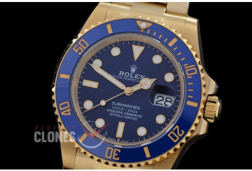 0 0 0 0 0 0 0 0 RLSF-41-0072 QF 904L Steel 2020 41mm Submariner 126618LB YG/YG Blue DD 3235 72 Hrs Reserve 