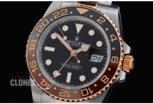 0 0 0 0 0 0 0 0 0 0 0 RLGTR00701W QF 2024 904L Steel GMT 126711CHNR SS/RG Oyster Black DD 3285 CHS Free Sprung - Extra Weighted 