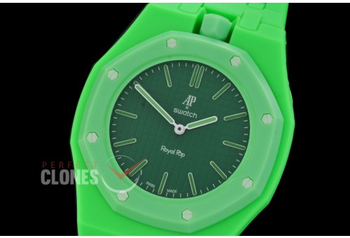 APSW-RP-003 AP / Swatch Royal Pop 3 in 1 Premium Set Green - Green Eight Asian 2813