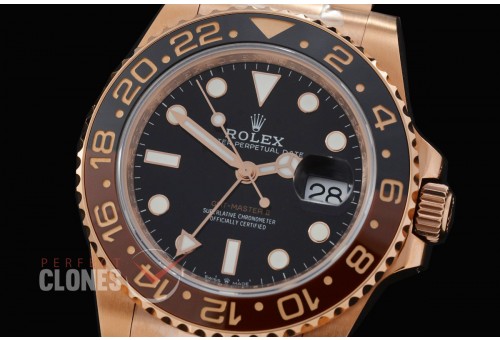 0 0 0 0 0 0 0 0 0 0 0 RLGFR00701W QF 2024 904L Steel GMT 126715CHNR RG/RG Oyster Black DD 3285 CHS Free Sprung - Extra Weighted 