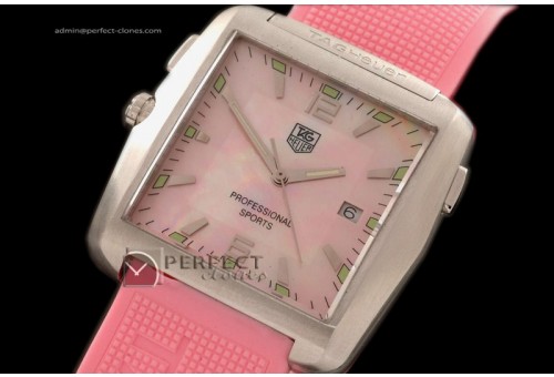TG02015 Tiger Woods Golf Professional Ladies MOP Pink Org Swiss