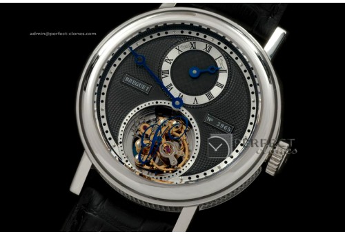 BR00103 Classique Grande Regulator Tourbillon SS/Le Black Fly