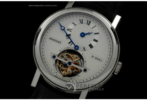 BR00104 Classique Grande Regulator Tourbillon SS/Le White Fly