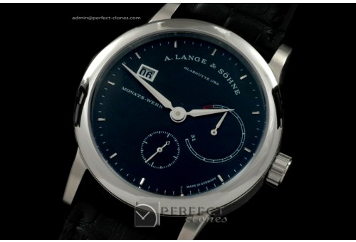AL01002 Lange 31 SS/LE Black Asian 21J Functional Power Reserve