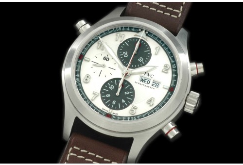 IWP00103 Spitfire 371806 Doppel Chrono SS/LE White A-775
