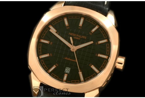 PP00207 Calatrava Classic RG/LE Black A-2824