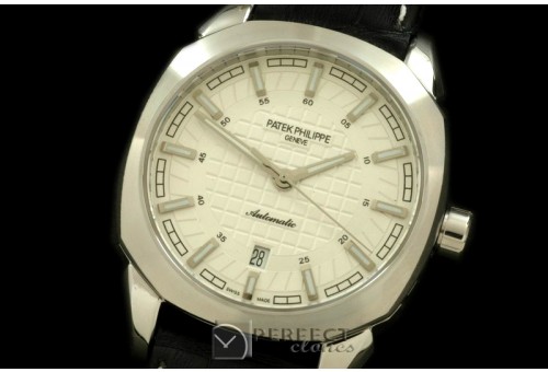 PP00201 Calatrava Classic SS/LE White A-2824