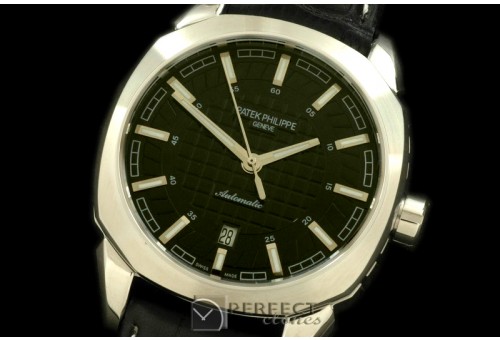PP00202 Calatrava Classic SS/LE Black A-2824