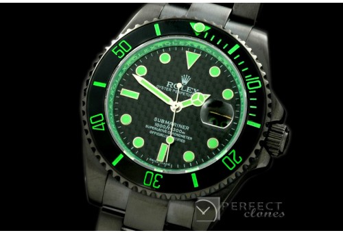 RLS-SP-102 Submariner 11661Watch What if Edition PVD Blk A2813