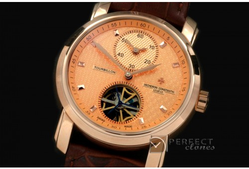 VC00223 Matle Tourbillon Duo Time RG/LE R-Gold Asian Auto 2813
