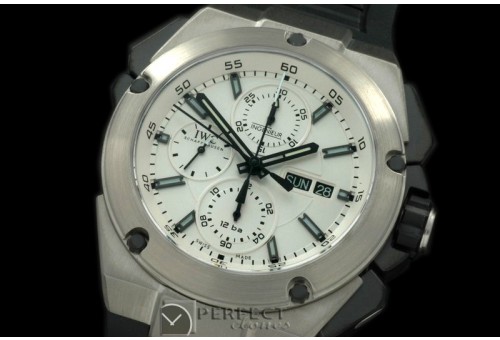 IWIG00141 3865 Ingenuier Double Chronograph SS/RU White A-7752