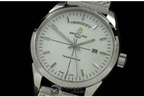 BLT43-101M TransOcean DayDate SS/ME White Asian 2836